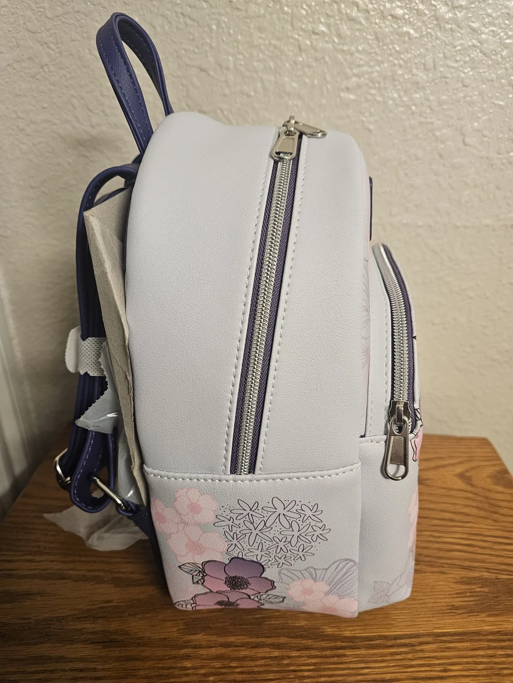 Disney Loungefly Rapunzel Tangled Florals Mini Backpack